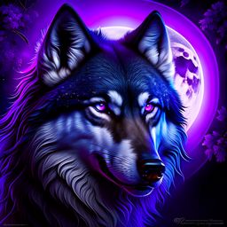 werewolf clipart - selene, a fierce and nocturnal werewolf. 