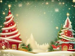 Vintage Christmas Background Wallpaper  