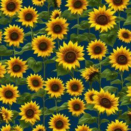 Sunflower Background Wallpaper - sunflower and sky wallpaper  