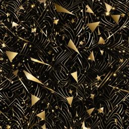 Party Background Wallpaper - black gold birthday background  