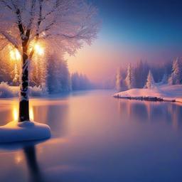 Winter background wallpaper - december theme background  