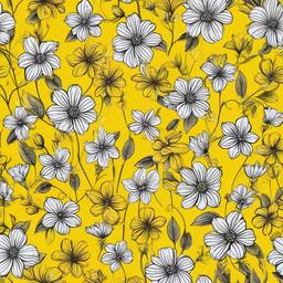 Yellow Background Wallpaper - flower yellow background design  