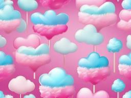 cute cotton candy wallpaper  ,desktop background wallpaper