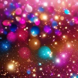 Glitter background - sparkle with transparent background  