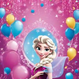 Party Background Wallpaper - elsa background for birthday  