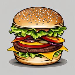 Hamburger  clipart