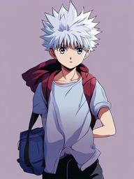 killua wallpaper cute  ,mobile iphone background wallpaper