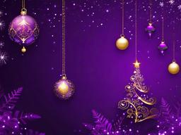 Christmas Wallpaper Purple  