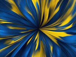 Blue Yellow Background-Abstract blend of blue and yellow brushstrokes for a creative, artistic vibe  background wallpaper