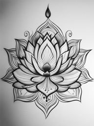 lotus flower tattoo concepts, representing purity, enlightenment, and rebirth. 