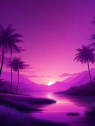 Purple Sky Wallpaper Soft Purple Hues for a Calming and Elegant Aesthetic wallpaper splash art, vibrant colors, intricate patterns