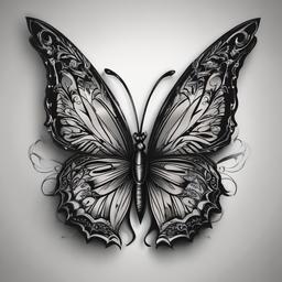 kamar tattoo butterfly  