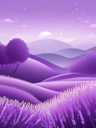 Light Purple Background - Delicate Lavender Garden  intricate patterns, splash art, wallpaper art