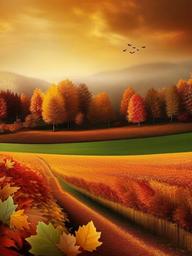 Fall Background Wallpaper - autumn art wallpaper  