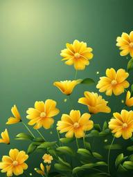 Flower Background Wallpaper - wallpaper yellow flowers  