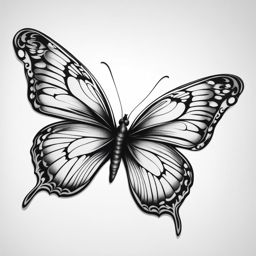 Butterfly tattoo designs,Exploring the artistic possibilities for butterfly tattoos. tattoo design, white background