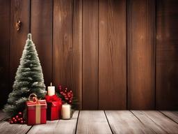 Christmas Rustic Background  