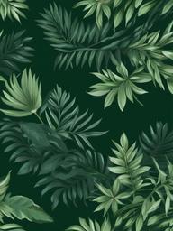 Dark Green Botanical Wallpaper  ,mobile iphone background wallpaper