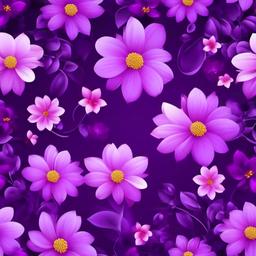 Flower Background Wallpaper - cute purple flower wallpapers  