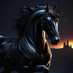 Dark Horse Wallpaper 4K  ,desktop background wallpaper