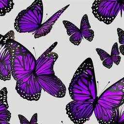 Butterfly Background Wallpaper - black and purple butterfly wallpaper  