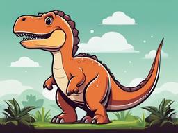 Dinosaur Easy to Draw Illustration,Illustrations designed for easy drawing  vector clipart