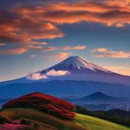 Mountain Background Wallpaper - fuji mountain background  