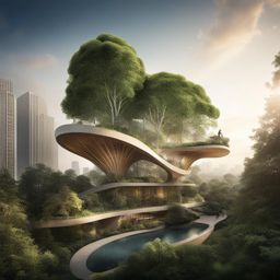 city of dreams: nature and architecture together 