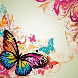 Butterfly Background Wallpaper - abstract butterfly background  