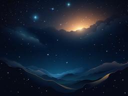 Dark Sky With Stars Background  ,desktop background wallpaper