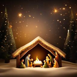 Christmas Background Wallpaper - backdrop nativity scene  