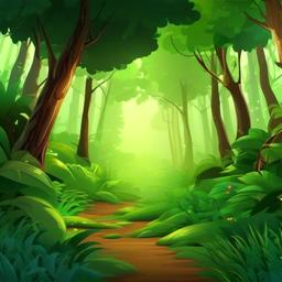 Forest Background Wallpaper - animated forest background  