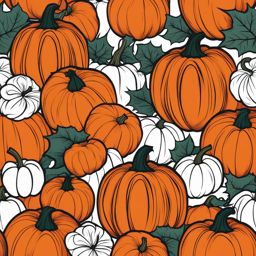 pumpkin clipart - pumpkin design, ideal for autumn themes. 