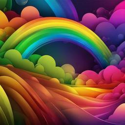 Rainbow Background Wallpaper - beautiful wallpaper rainbow  