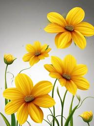 Flower Background Wallpaper - background yellow flower  