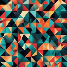 Geometric Background - triangle shape wallpaper  