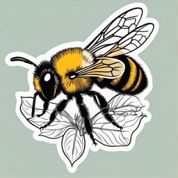 bee clipart - buzzing bee, perfect for nature-inspired creations. 