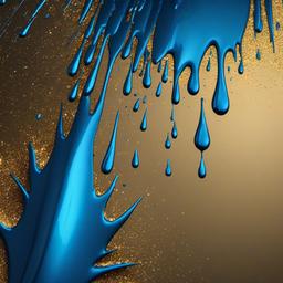 Glitter background - blue glitter drip background  