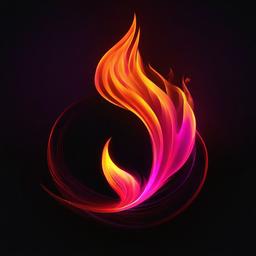 Neon Background Wallpaper - neon flame wallpaper  