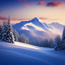 Snow Background Wallpaper - snowy mountain wallpaper  