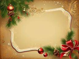 Christmas Vintage Background  