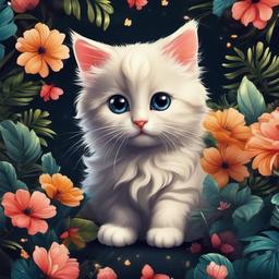 Cat Background Wallpaper - kitty cute wallpaper  