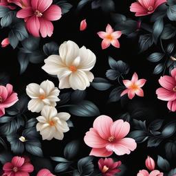 Flower Background Wallpaper - flower black background wallpaper  