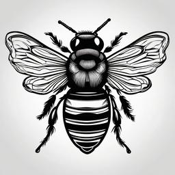 bumble bee tattoo  vector tattoo design