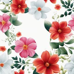 Flower Background Wallpaper - flower in white background  