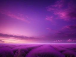 Purple Sky Background Creating a Dreamy Atmosphere with Soft Purple Hues intricate details, patterns, wallpaper photo