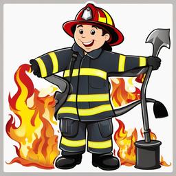 Fireman  clipart