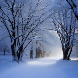 Winter background wallpaper - snow covered trees wallpaper  