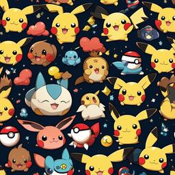 Cute Pokemon Wallpaper - Pokemon-themed adorable style  ,background wallpaper