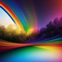 Rainbow Background Wallpaper - rainbow earth wallpaper  